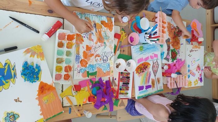 Atelier créatif avec la Bibliothèque Munipale de Lille