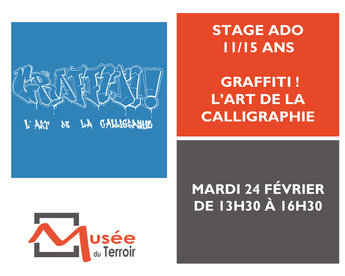 [FULL] Internship Teen 11/15 years: Graffiti! The art of Calligraphy