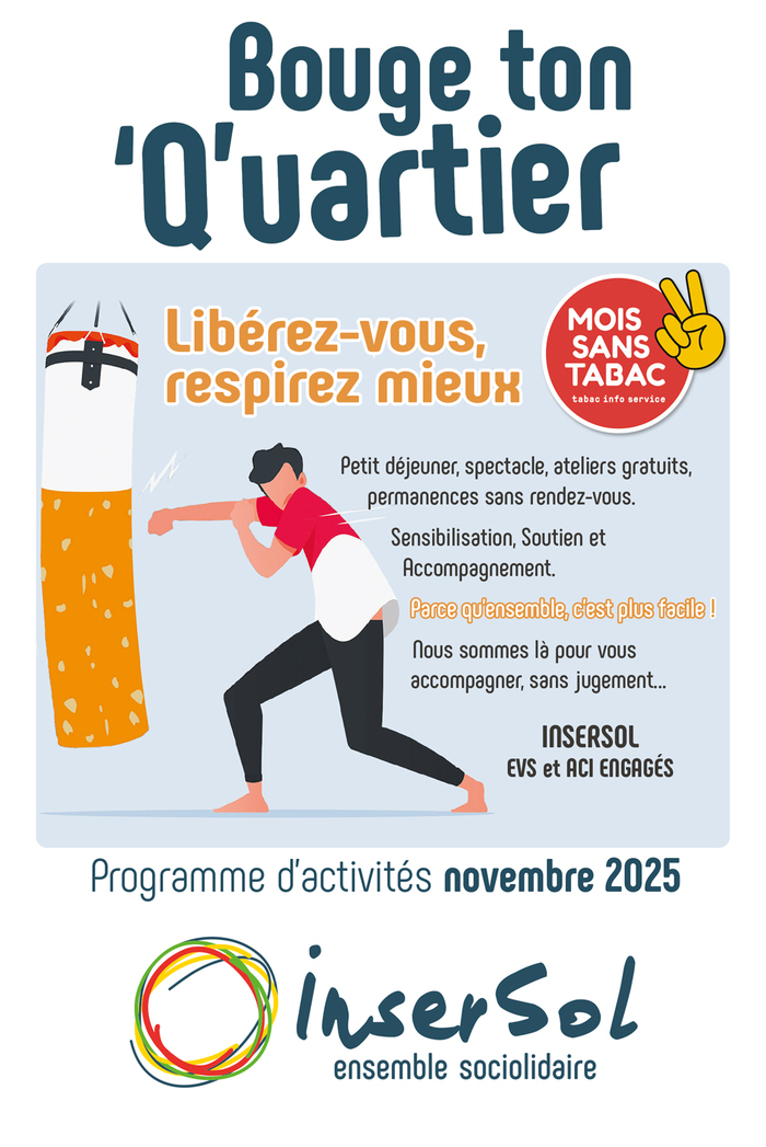 Insersol - programme de novembre