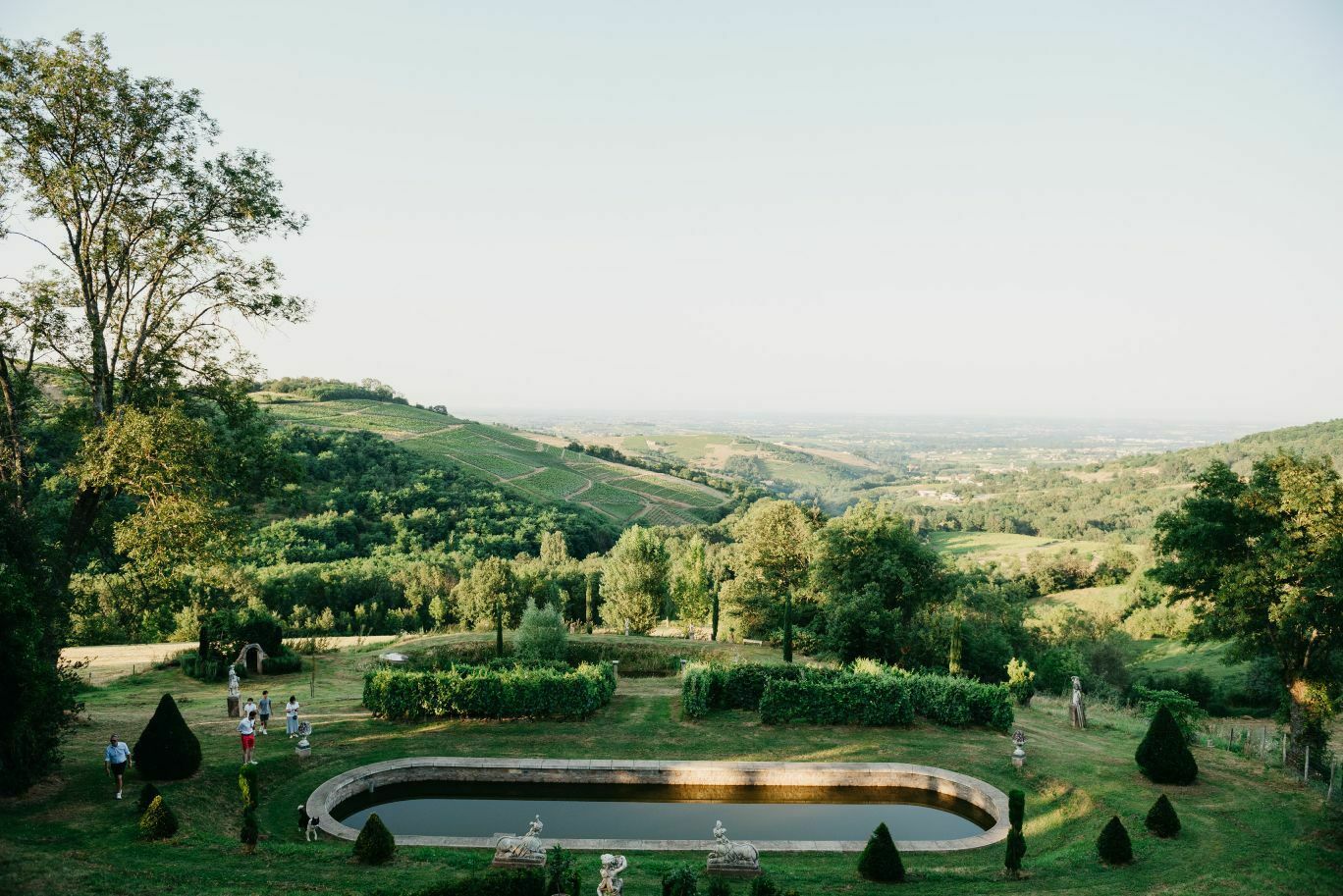 Visite découverte d'un jardin anglo-italien