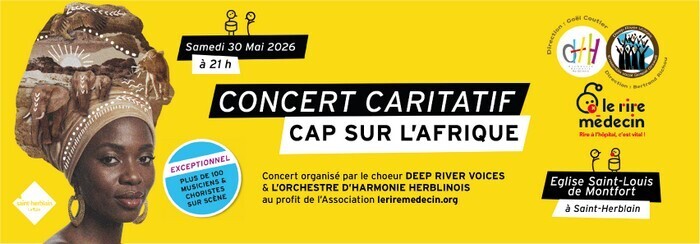 Cap sur l’Afrique ! Orchestre d’Harmonie Herblinois et Deep River Voices