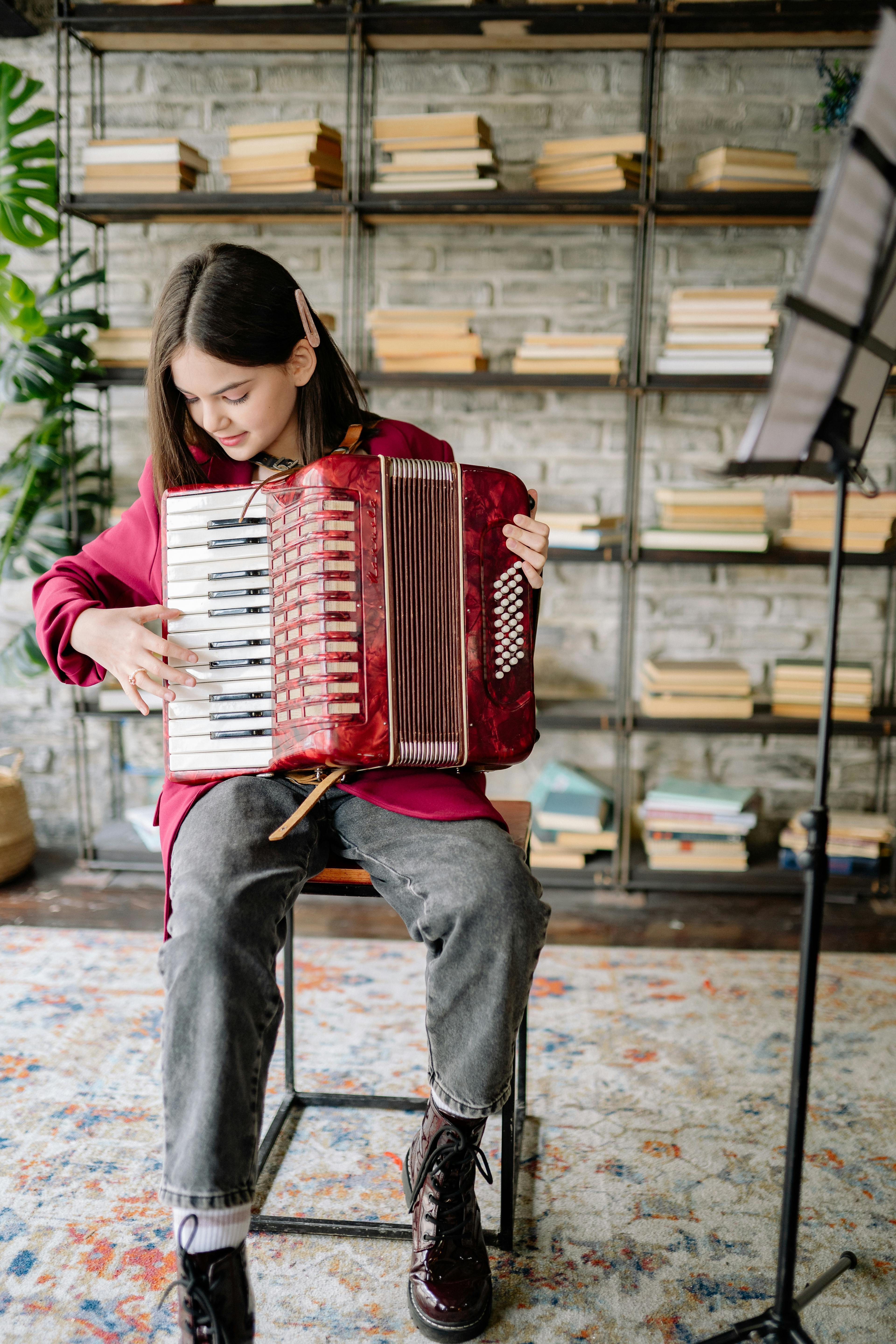 Découverte de l'accordéon