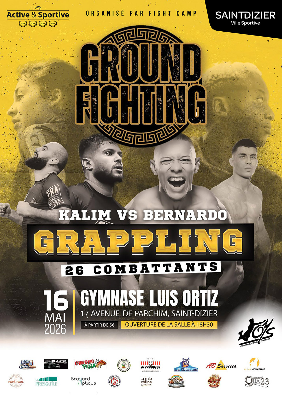 Ground Fighting – Soirée Grappling à Saint-Dizier