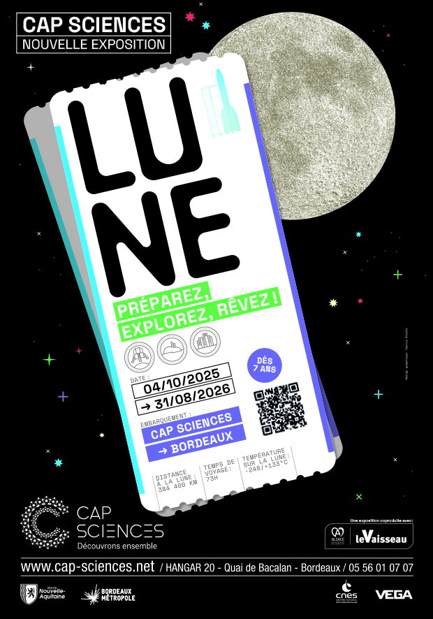 "Lune", la nouvelle grande exposition de Cap Sciences