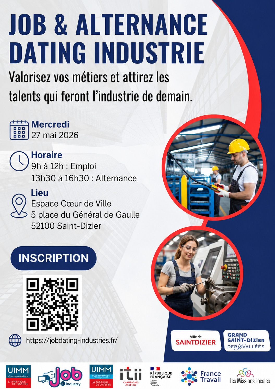 Job & Alternance Dating Industrie
