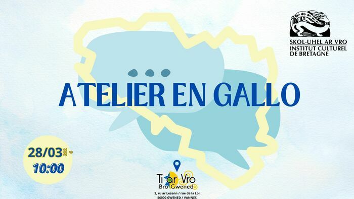 Initiation au gallo par Laorañs Brisson de l'Institut Culturel de Bretagne