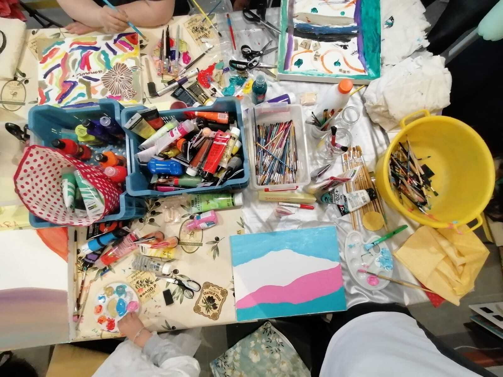 Atelier créatif - Peinture & Collage
