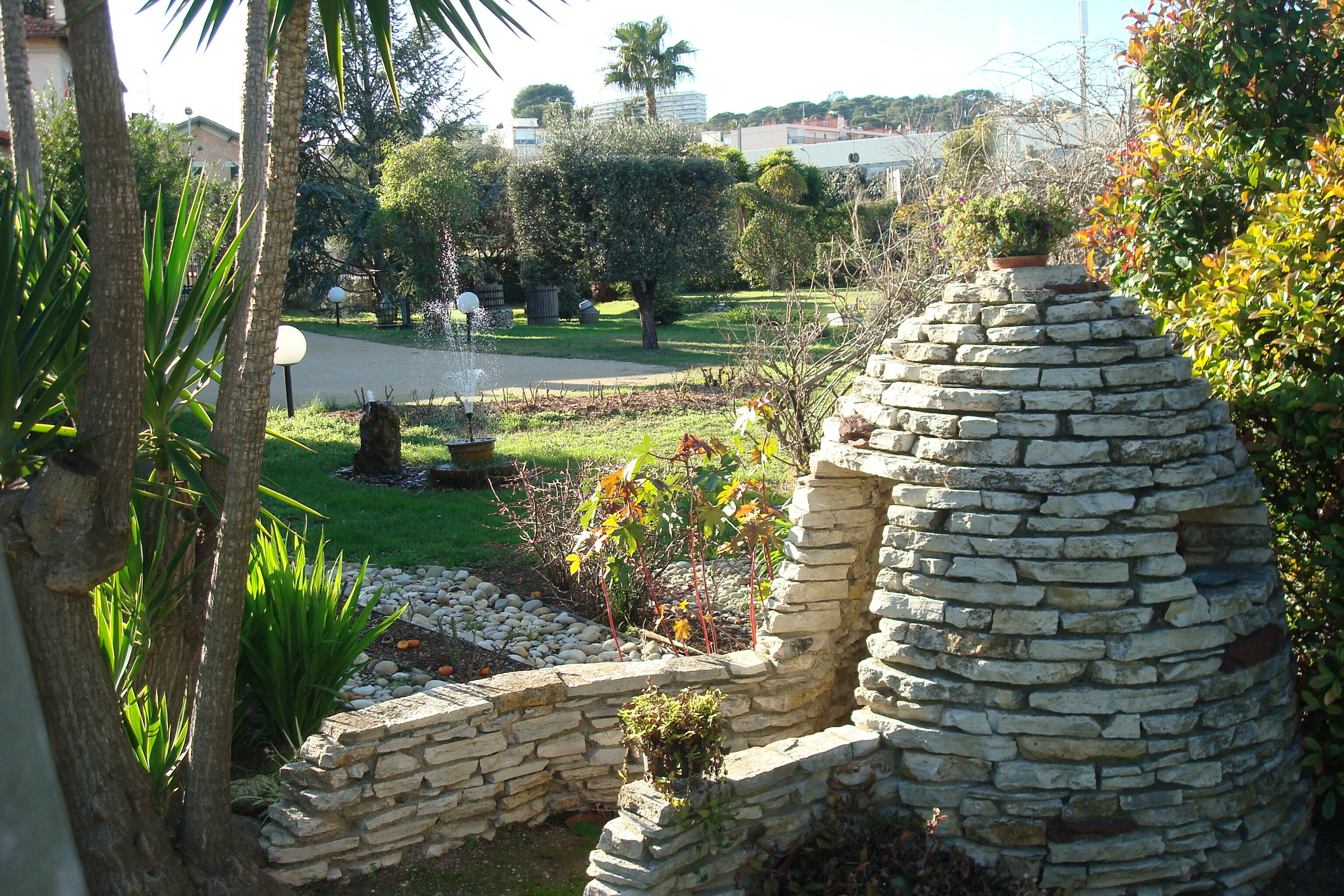 Jardin de la propriété Marro