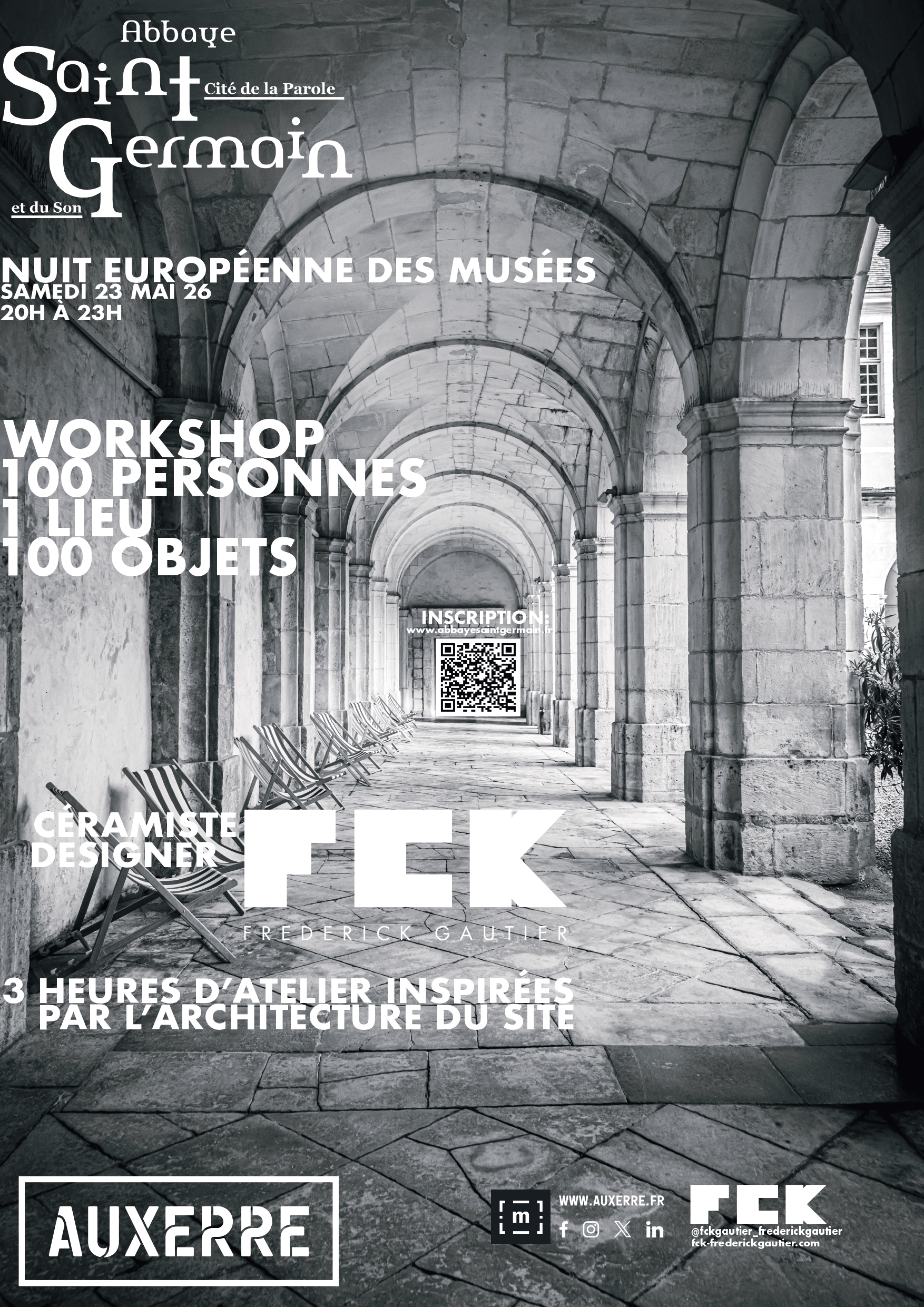 Workshop céramique par FCK - Frédérick Gautier, céramiste designer