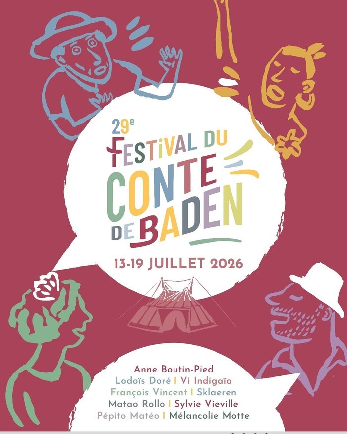 Le Festival du Conte de Baden est ravi de vous dévoiler la programmation des conteuses et conteurs. Les stages sont déjà en ligne sur notre site : venez les découvrir et pensez à vous inscrire !