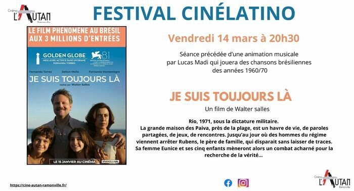 Animation musicale au ciné Le 14 mars 2025