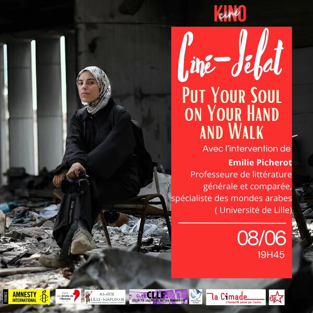 Ciné-débat — Put Your Soul on Your Hand and Walk (Sepideh Farsi)
