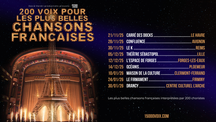 200 voix pour les plus belles chansons françaises
