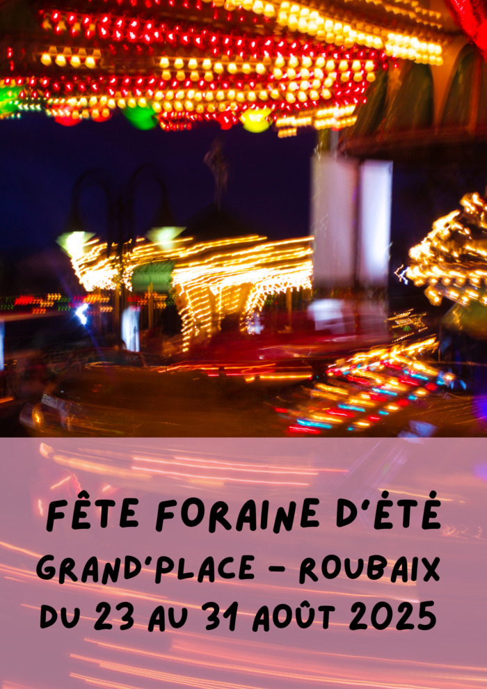 Fête Foraine d'été 2025