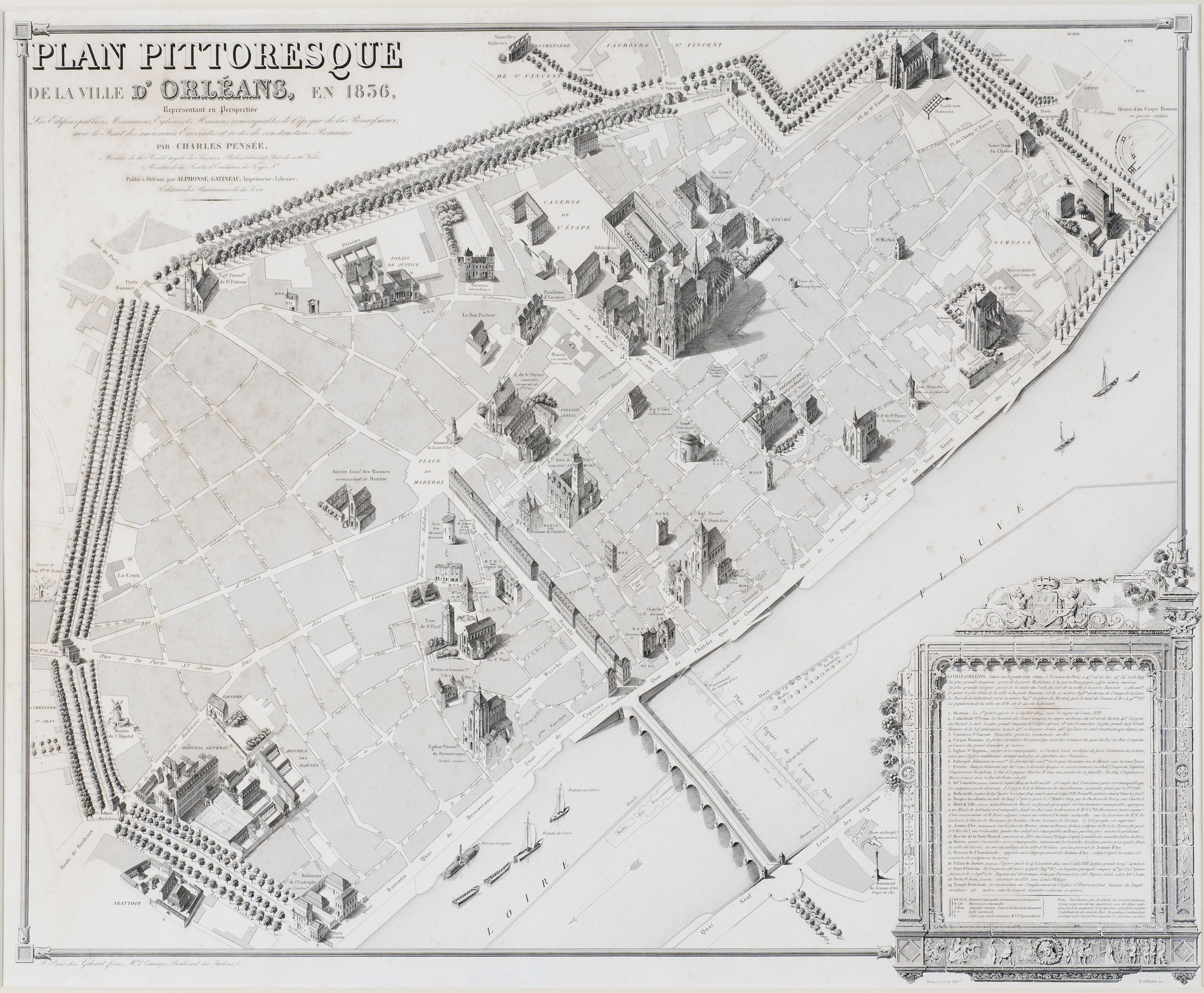 Visites privilèges : cartes et plans d'Orléans