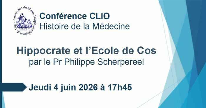 Conférence CLIO : Hippocrate et l’Ecole de Cos