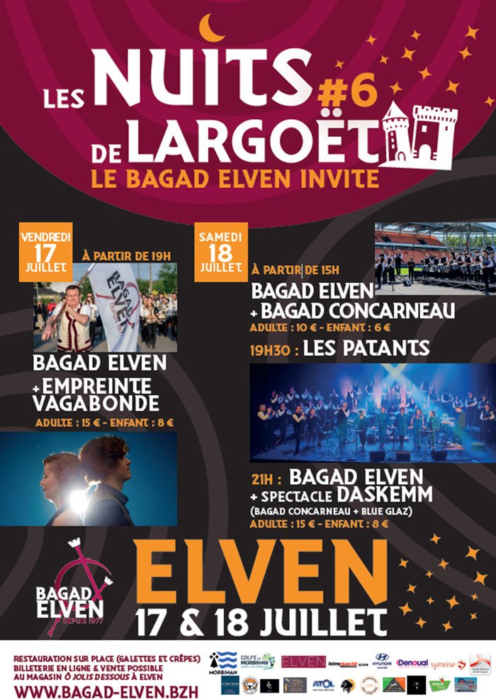 La 6ème édition des Nuits de Largoët est lancée : encore plein de nouvelles surprises avec une belle programmation... Une soirée ciné-concert avec Empreinte Vagabonde.