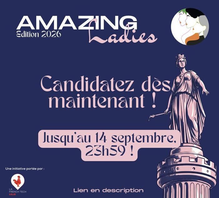 Appel à candidatures Amazing Ladies 2026