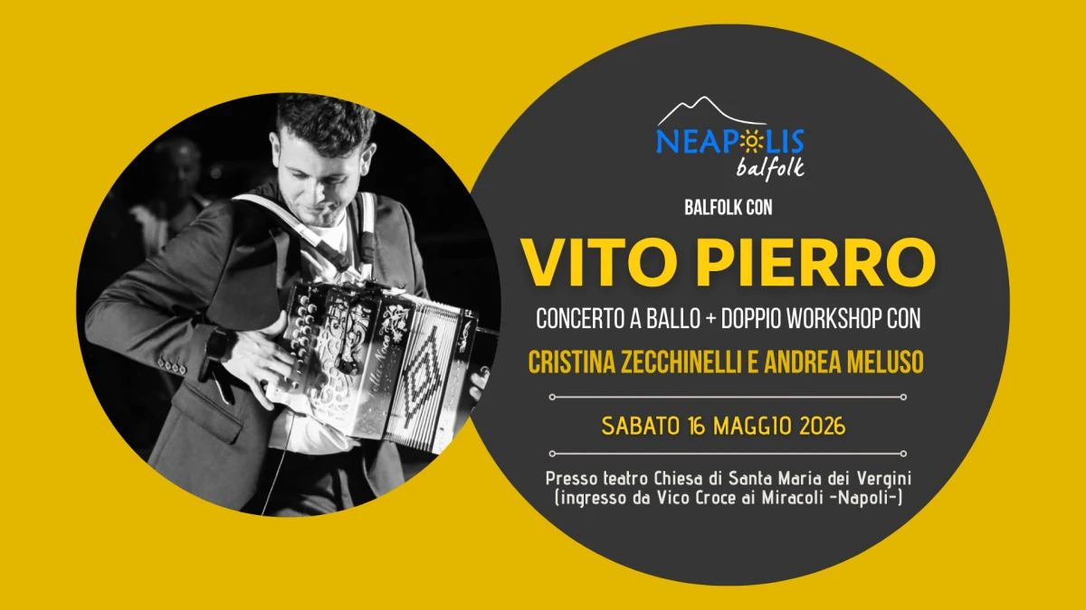 Balfolk con Vito Pierro + doppio workshop Cristina Zecchinelli