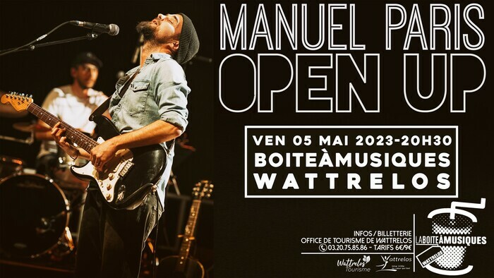 MANUEL PARIS (Blues - Rock – Reggae / F)