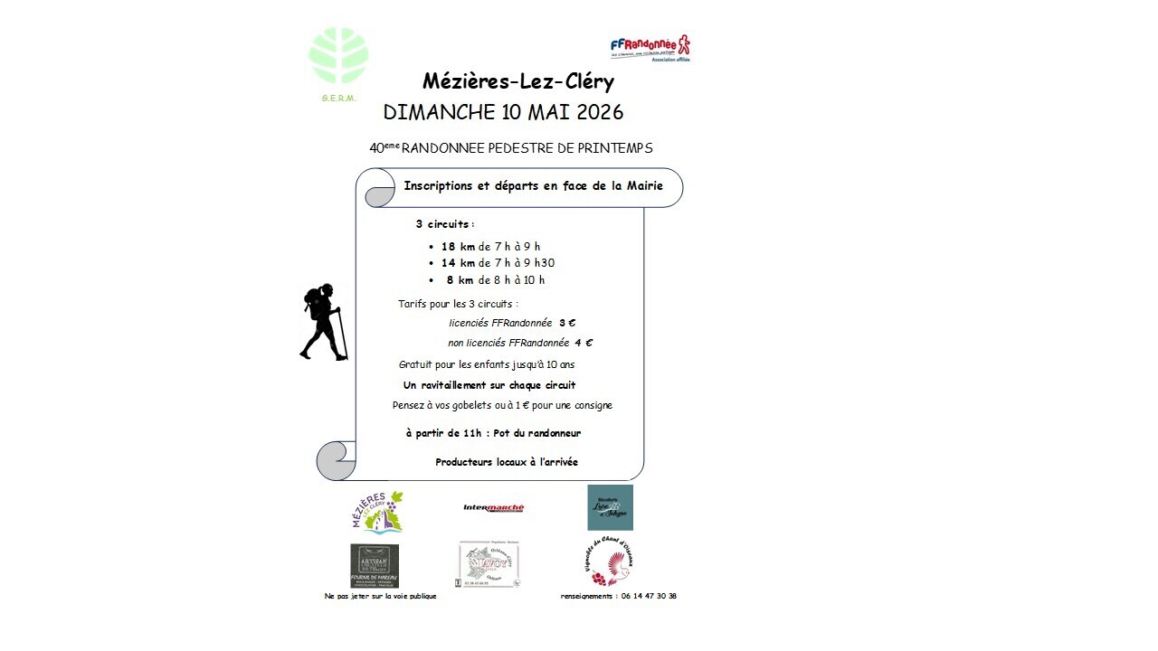 40e marche du printemps