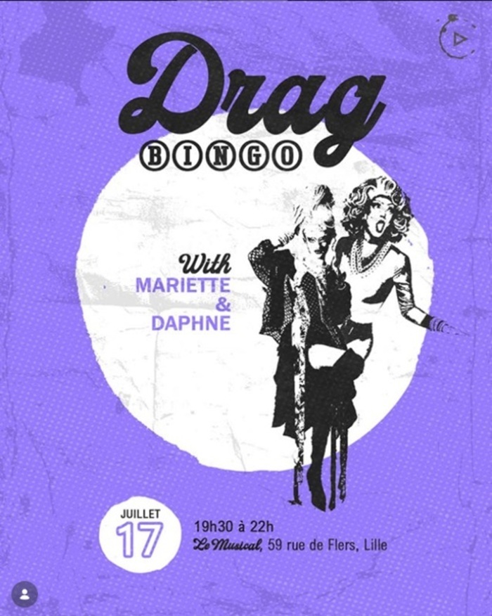 Drag bingo by Daphnée K Rose et la Mariette