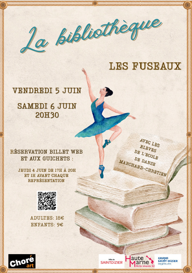 La bibliothèque, Spectacle de danse