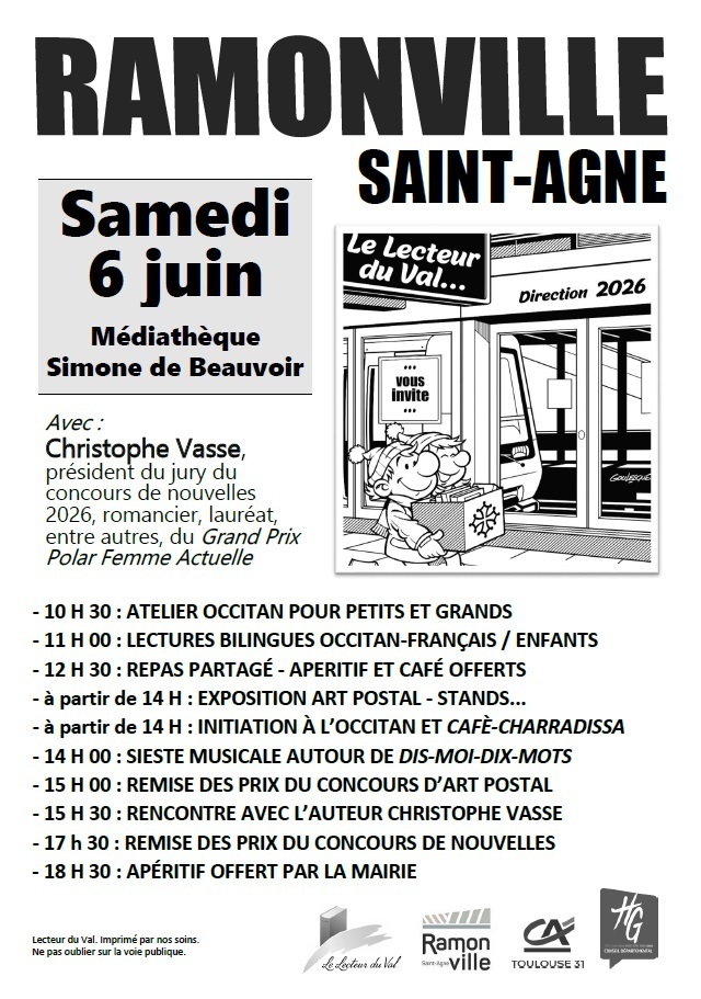Lire et écrire en Sicoval : les concours d'Art postal et de Nouvelles, en français et en occitan, à l'honneur