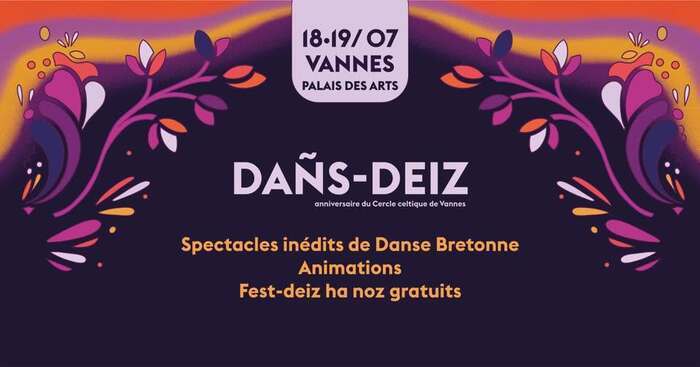Le cercle celtique de Vannes continue à souffler ses 80 bougies Avec ‘’Dañs Deiz’’. 2 jours de fête au Palais des Arts.