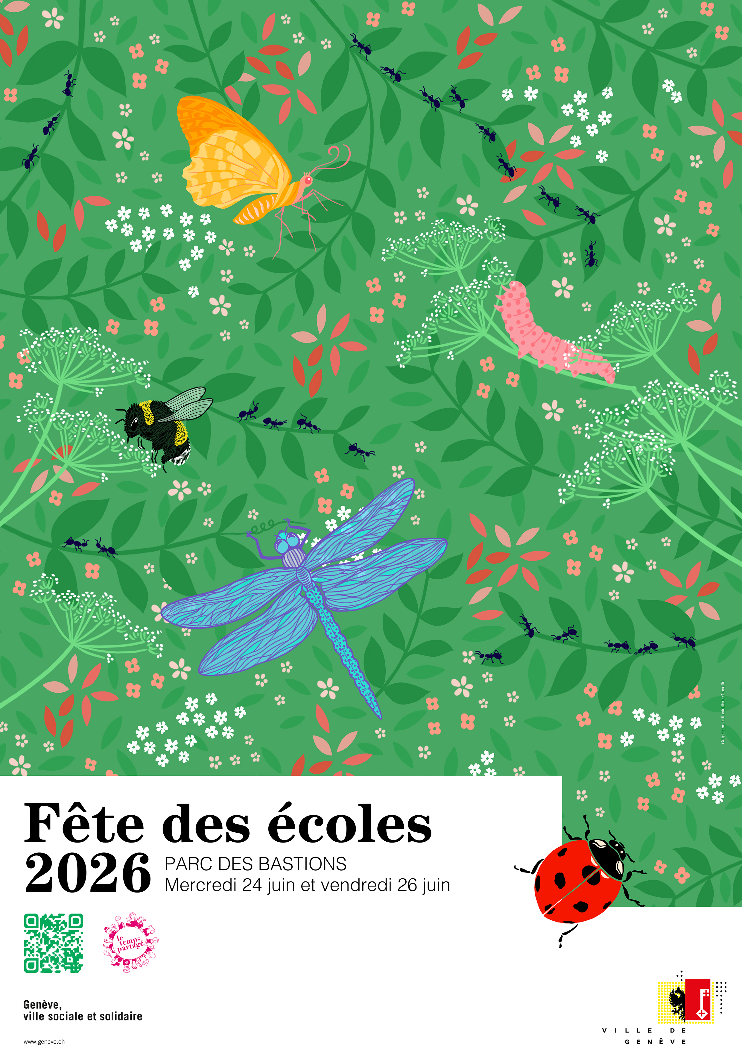 La Fête des écoles 2026 fait le buzz avec le thème des insectes