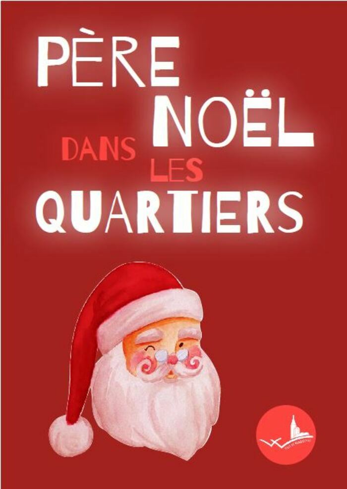 Père-Noël dans les quartiers