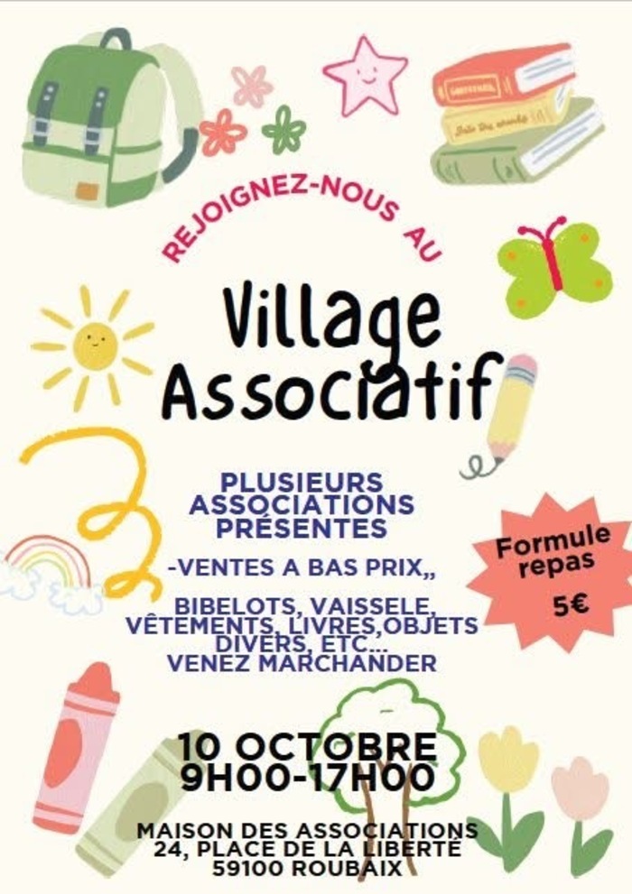 Village associatif pour les 25 ans de Roubaix-Alzheimer