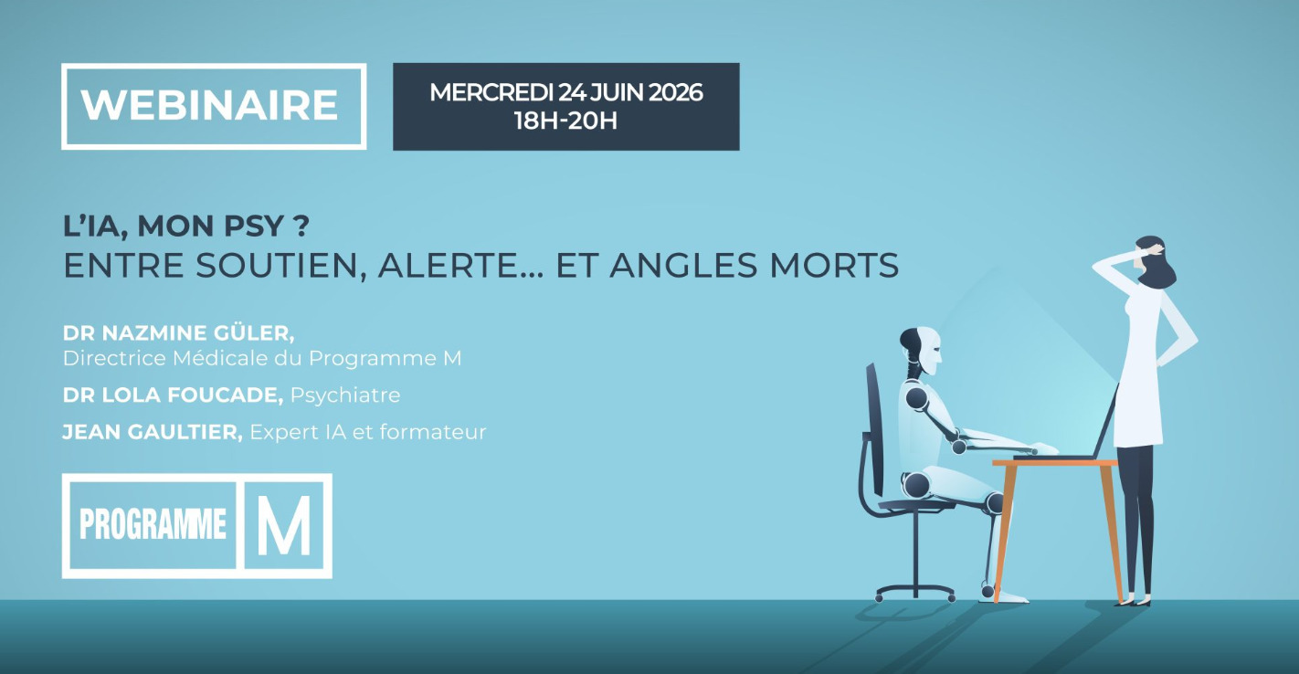 Webinaire - L'IA, mon psy ?