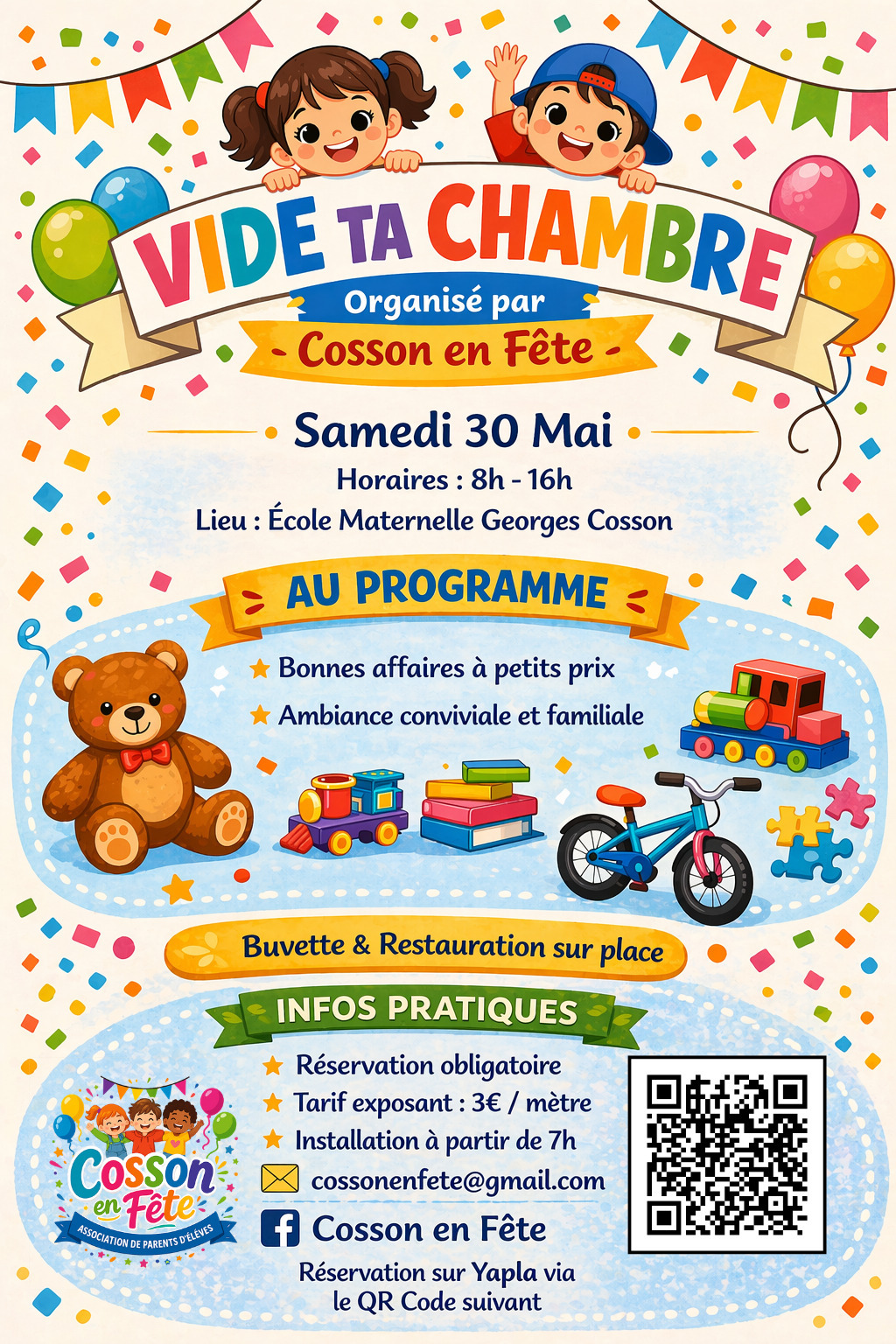 Vide ta chambre - 30/05/26