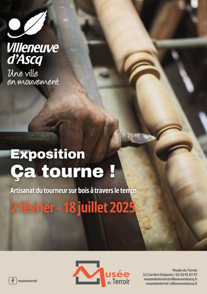 Exposition Ça tourne ! Artisanat du tourneur sur bois... Du 2 fév au 18 juil 2025