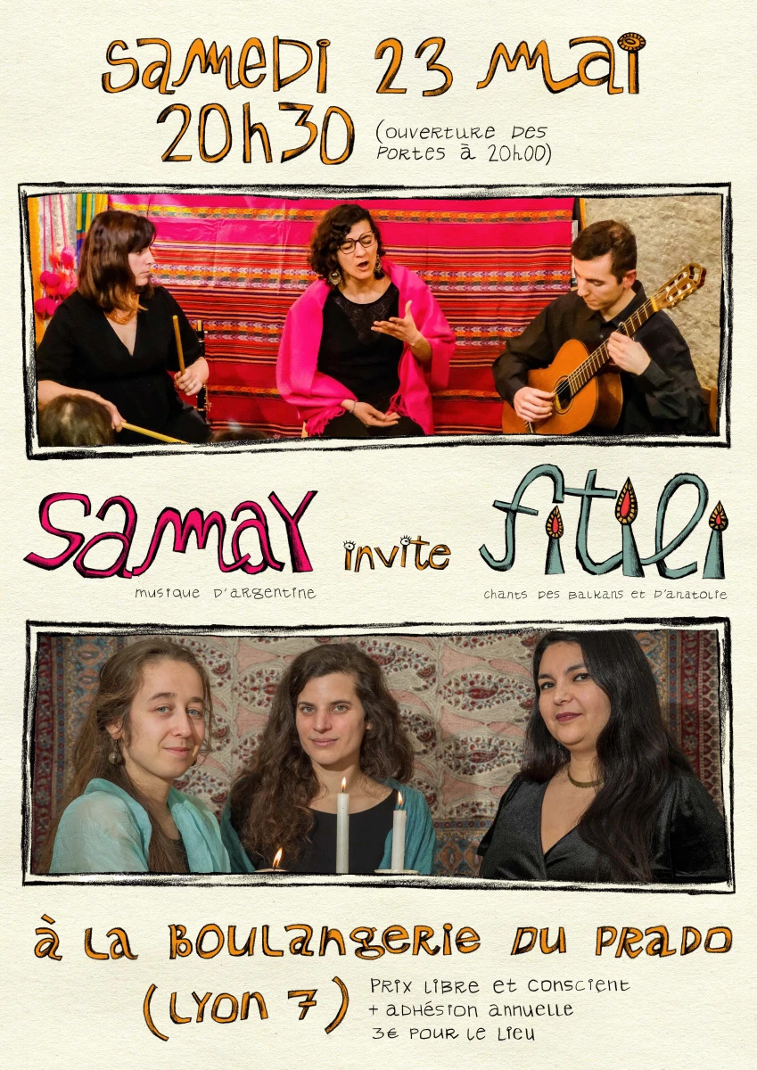 Samay invite Fitili à la Boulangerie du Prado