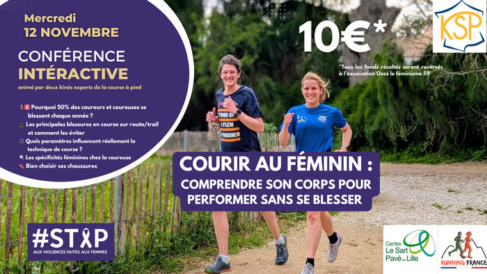 Conference: Running in the Feminine Understanding one’s body to perform without getting injured