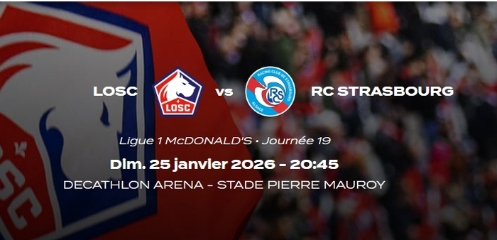 Football : LOSC / Strasbourg
