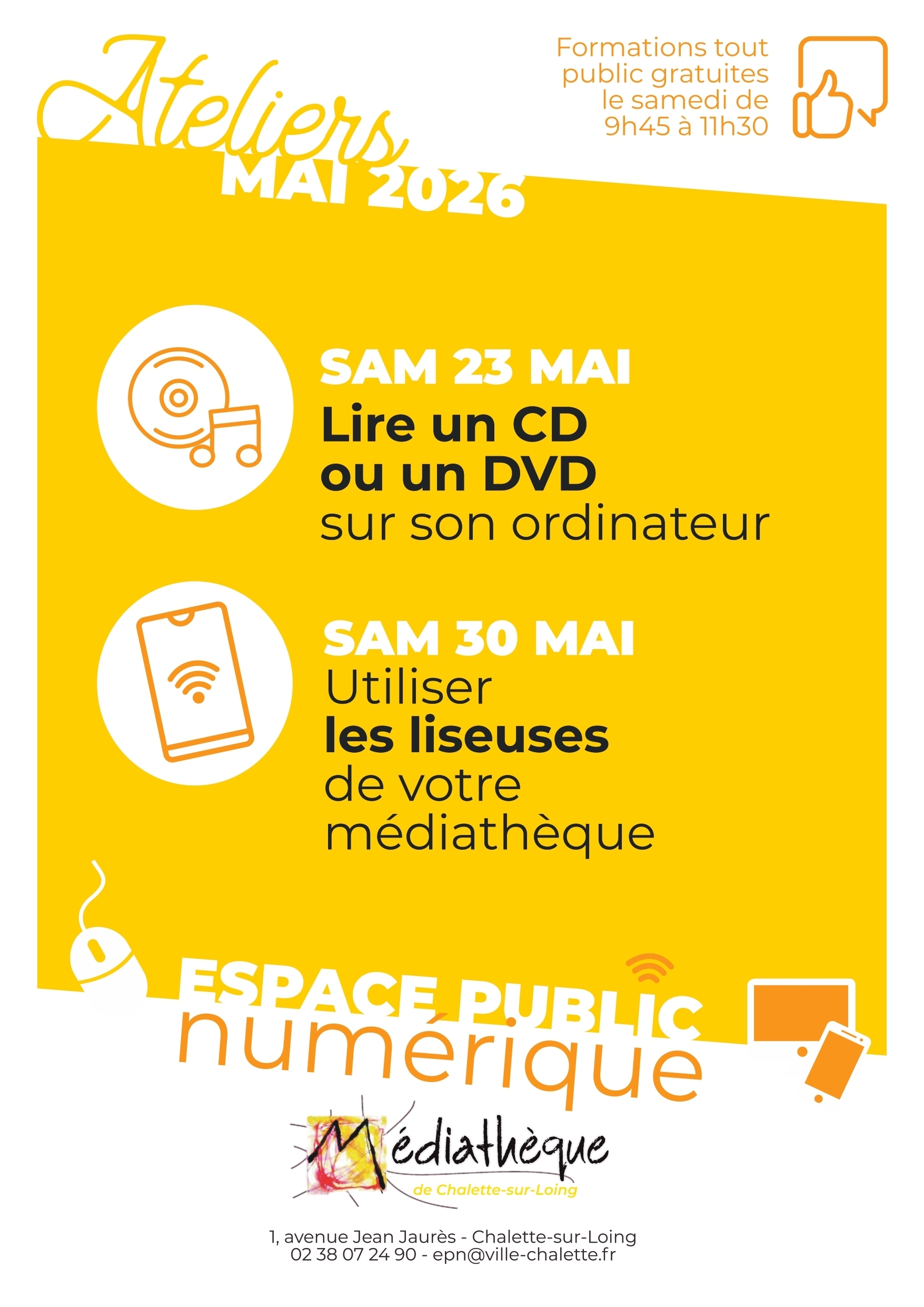 Ateliers Mai 2026