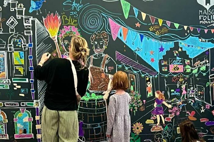 Fresque participative avec le collectif Renart