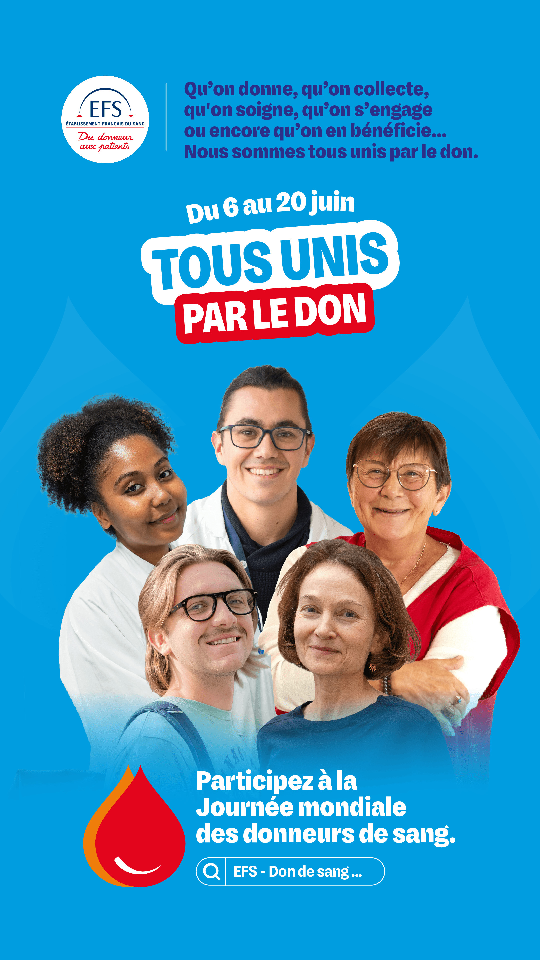 Journée mondiale pour le don de sang