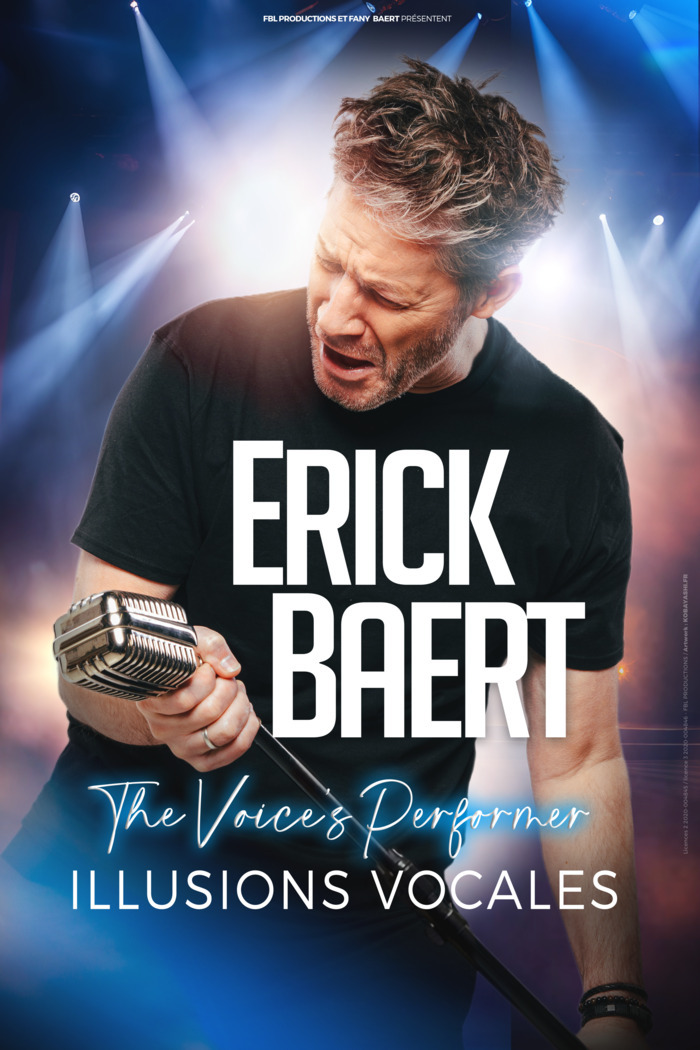 Cocktail musical – “Illusions vocales” par Erick BAERT et ses musiciens