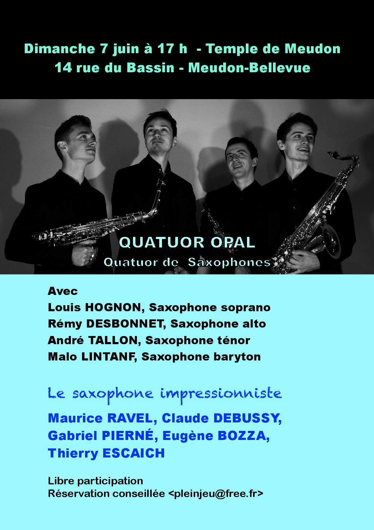 Le saxophone impressionniste
