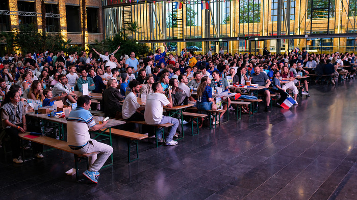 Paraguay - France à Euratech (Coupe du monde)