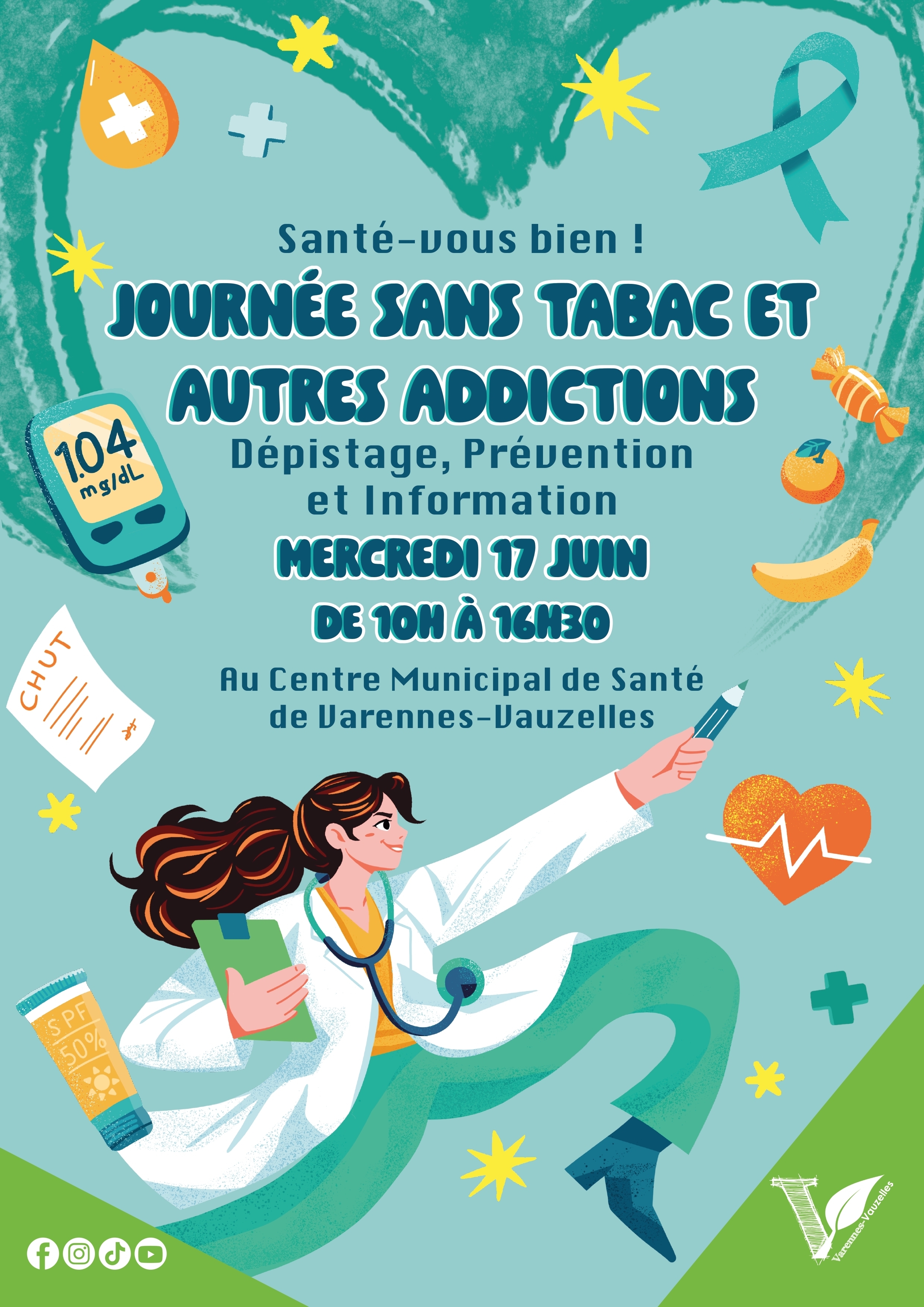 Journée sans tabac et autres addictions 🩺