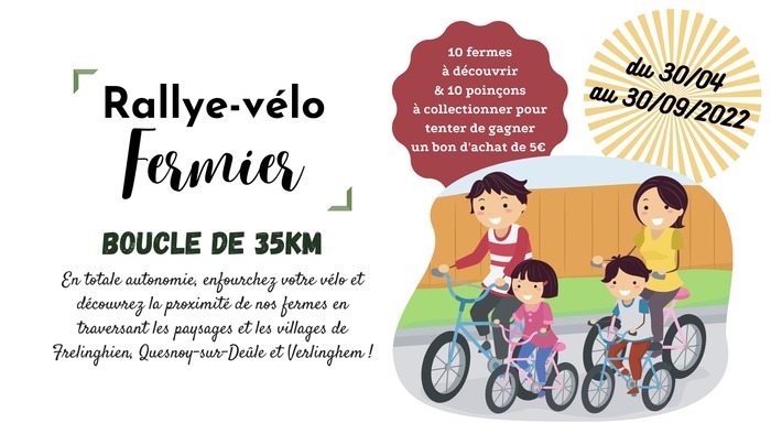 Rallye fermier à vélo