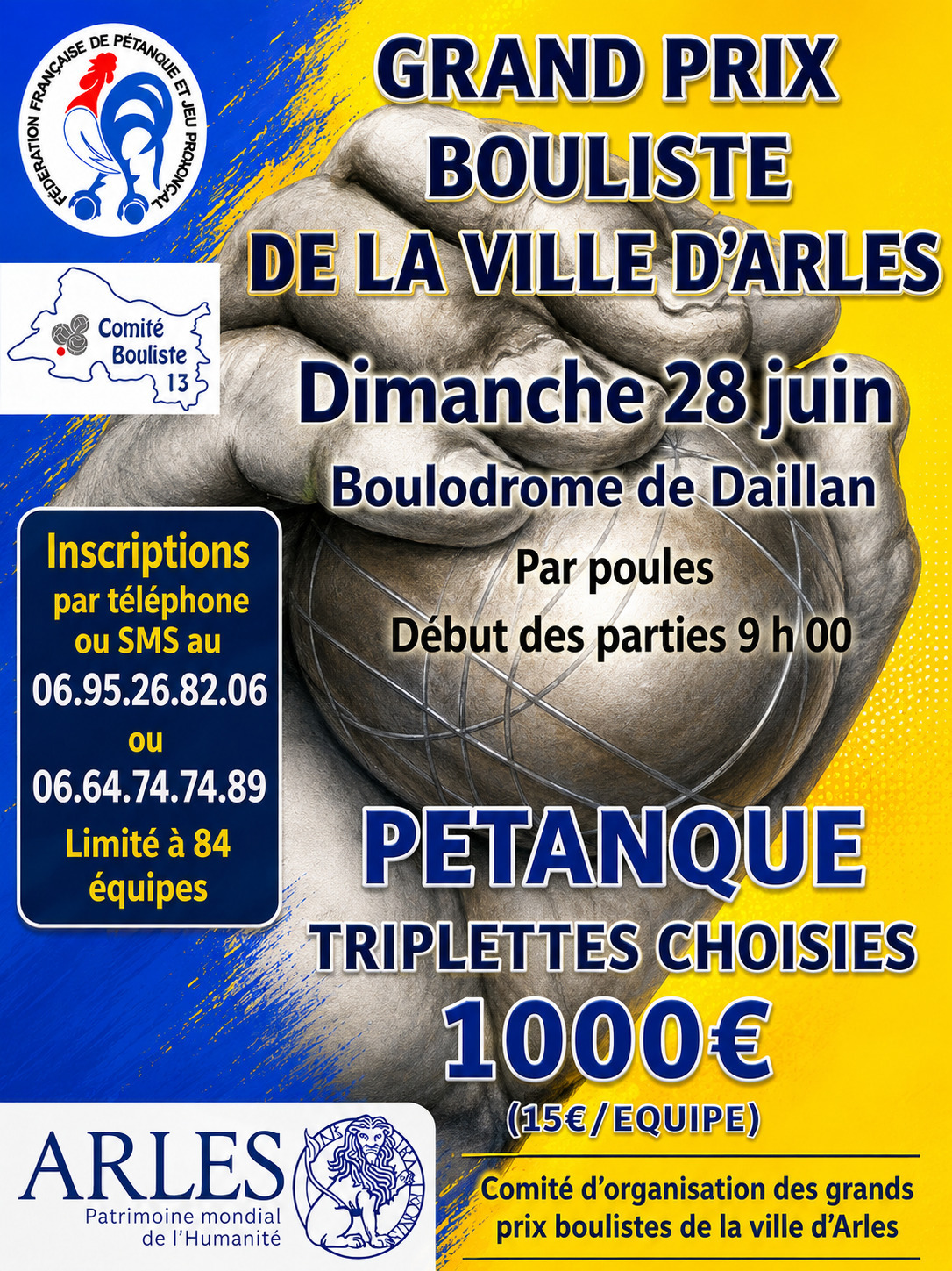 Grand prix bouliste de la Ville d'Arles
