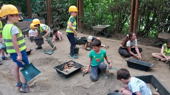 Stage "Archéologues en herbe"