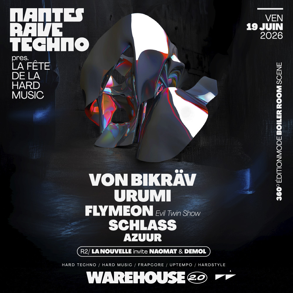 Fête de la Hard Music w/ Von Bikräv, Urumi, Schlass, Flymeon & more