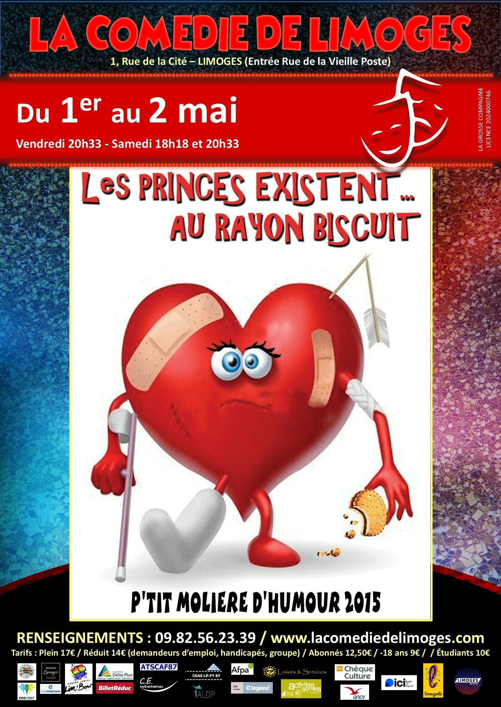 Les princes existent au rayon biscuit